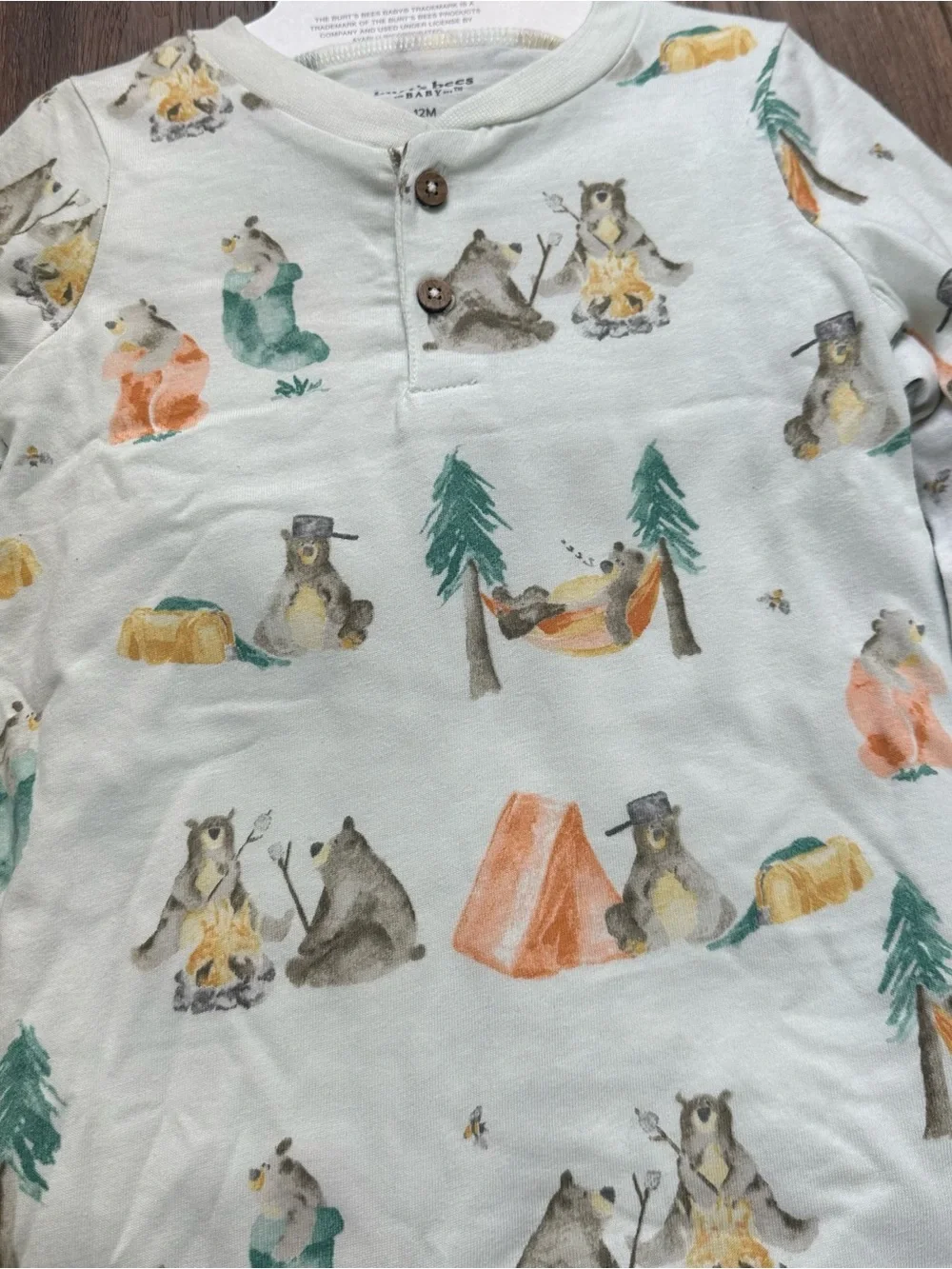 NWT! Burt’s Bees Baby 100% Organic Cotton Set, Outfits, Bib, Unisex, 4pc, 12m